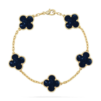 [⭐Novea]CLOVER 5 MOTIF PIETERSITE BRACELET COLLECTION