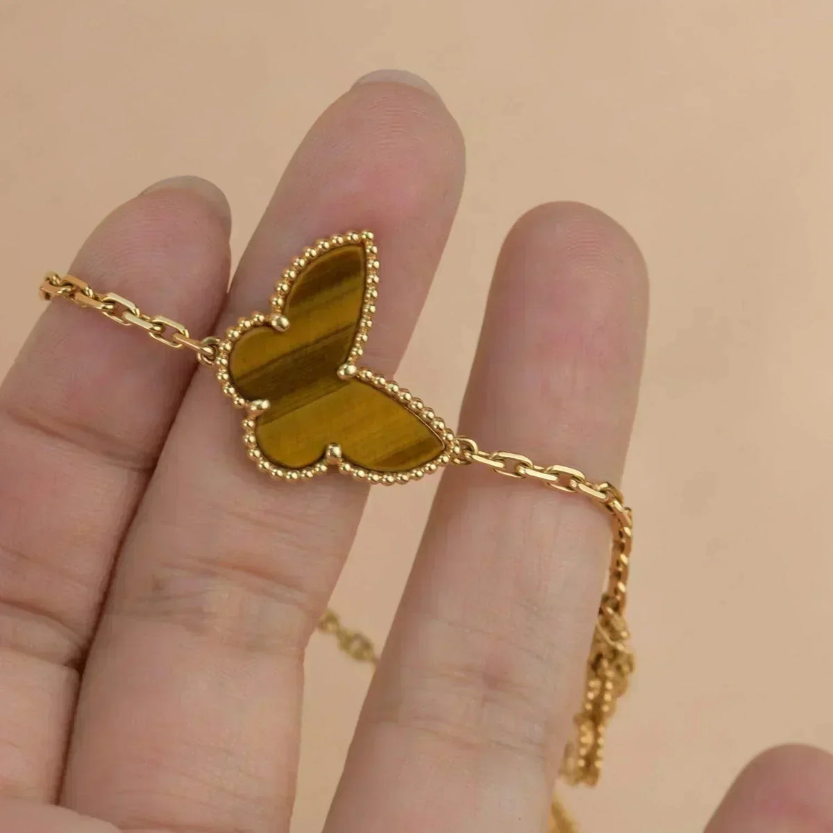 [⭐Novea]LUCKY SPRING 5 MOTIF GOLD BRACELET