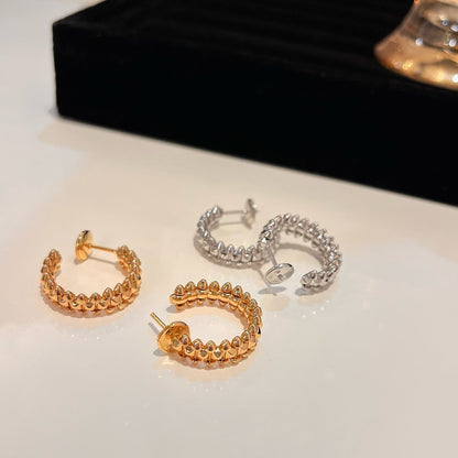 [⭐Novea]CLASH SMALL HOOP EARRINGS