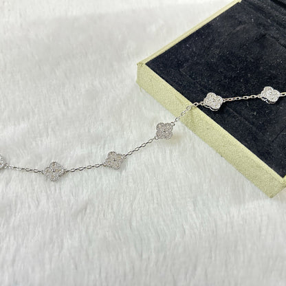 [⭐Novea]CLOVER 6 MOTIF DIAMOND BRACELET