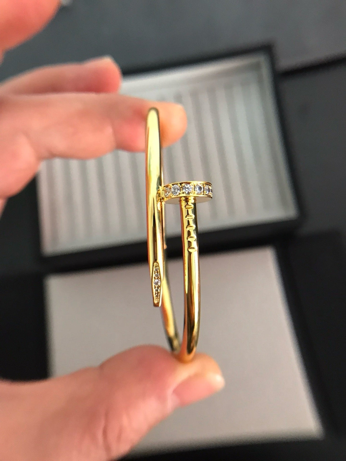 [⭐Novea]JUSTE BRACELET 3.5MM DIAMONDS
