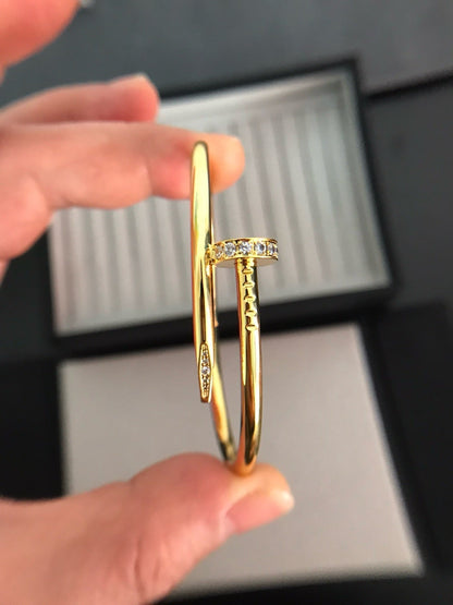 [⭐Novea]JUSTE BRACELET 3.5MM DIAMONDS