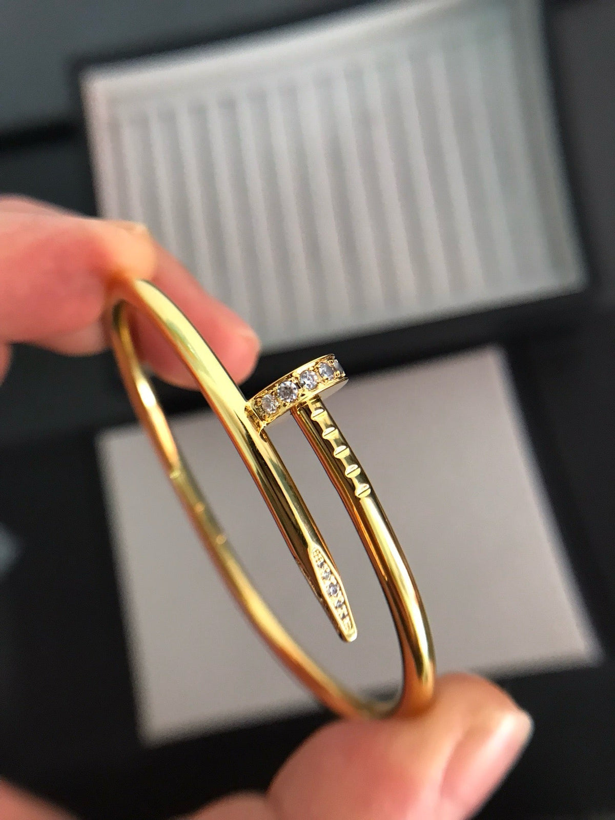 [⭐Novea]JUSTE BRACELET 3.5MM DIAMONDS