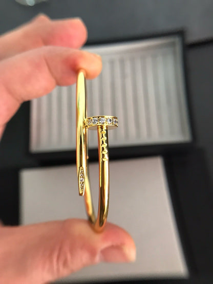 [⭐Novea]JUSTE BRACELET 3.5MM DIAMONDS