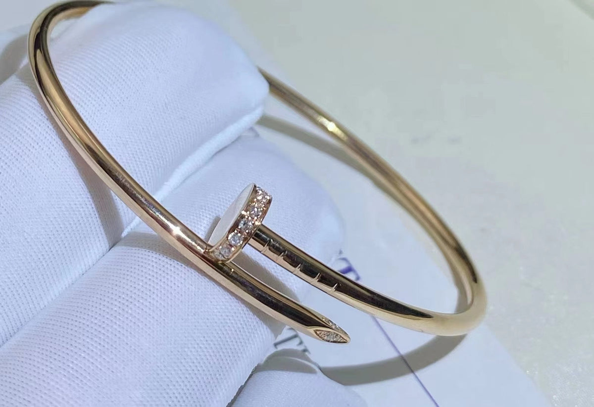 [⭐Novea]JUSTE BRACELET 2.5MM DIAMONDS