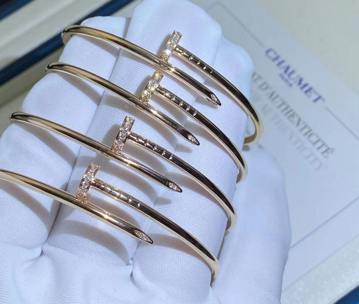 [⭐Novea]JUSTE BRACELET 2.5MM DIAMONDS