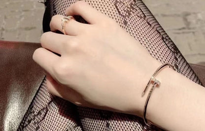 [⭐Novea]JUSTE BRACELET 2.5MM DIAMONDS