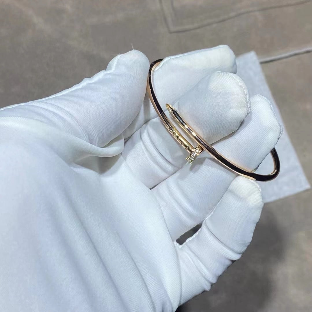 [⭐Novea]JUSTE BRACELET 2.5MM DIAMONDS