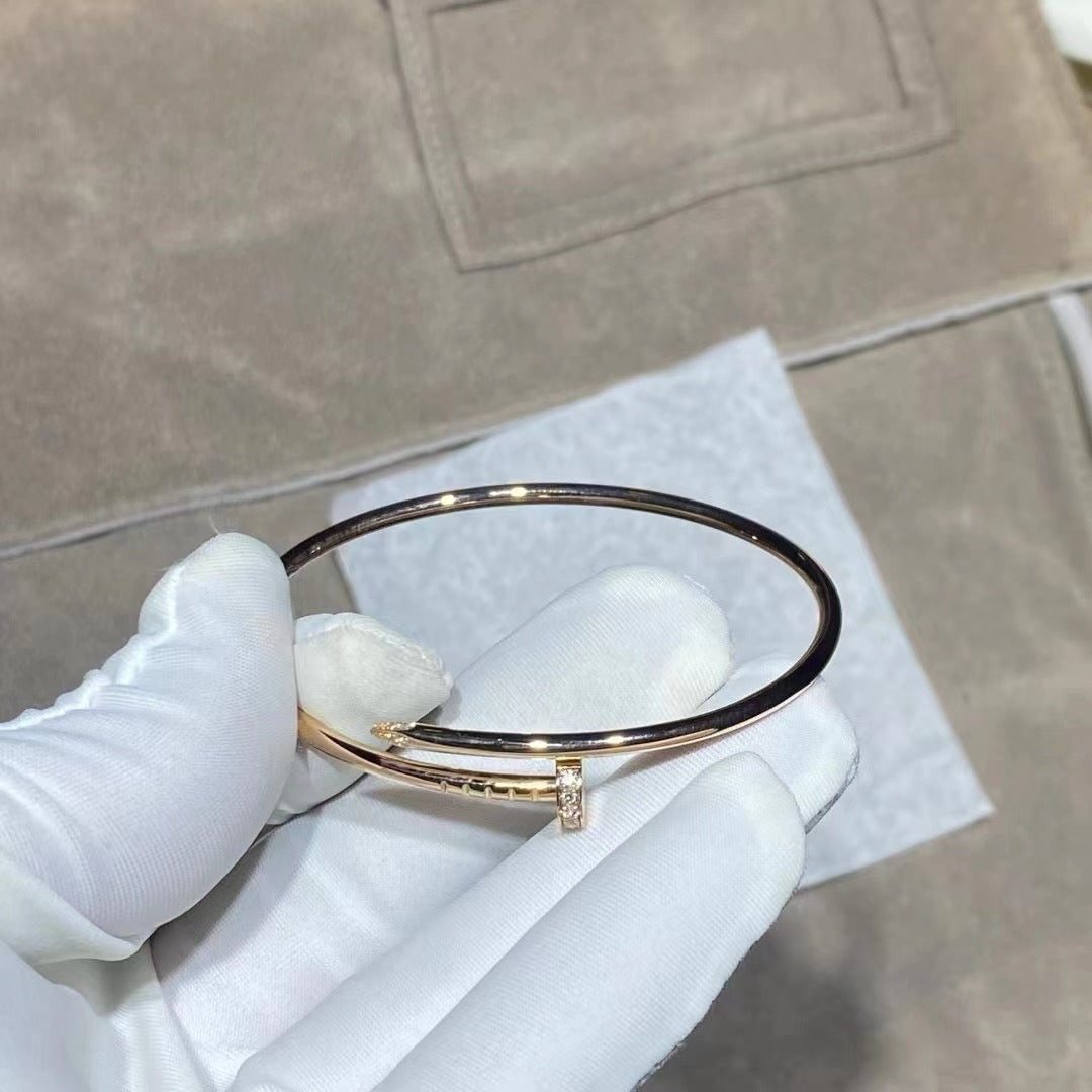[⭐Novea]JUSTE BRACELET 2.5MM DIAMONDS