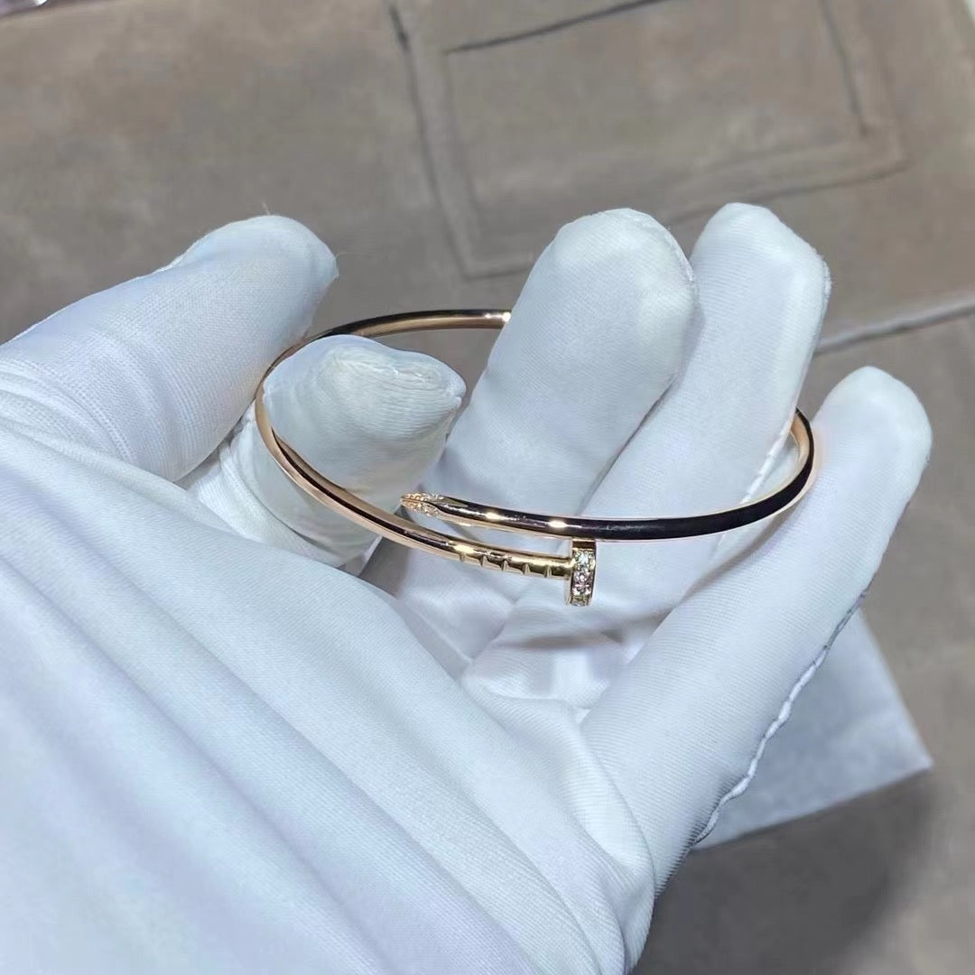 [⭐Novea]JUSTE BRACELET 2.5MM DIAMONDS