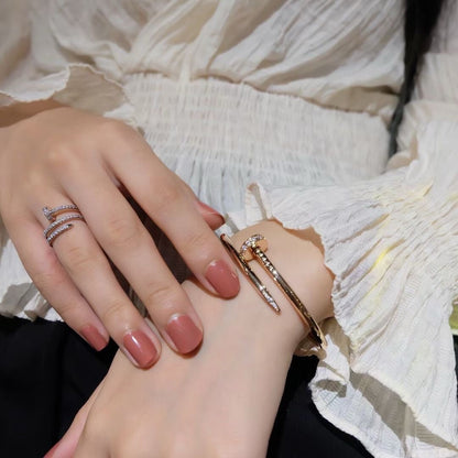 [⭐Novea]JUSTE BRACELET 3.5MM DIAMONDS