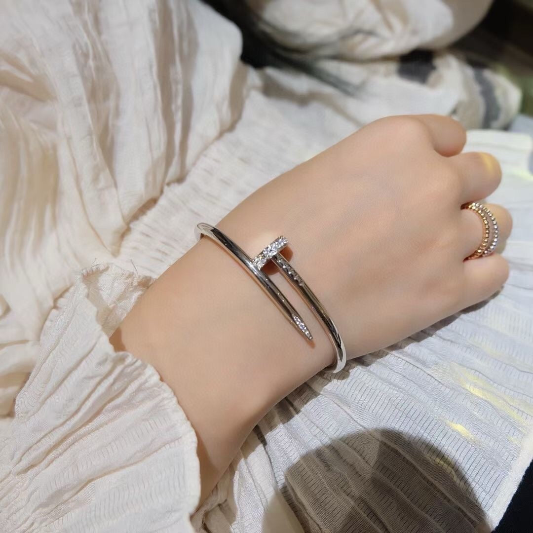 [⭐Novea]JUSTE BRACELET 3.5MM DIAMONDS
