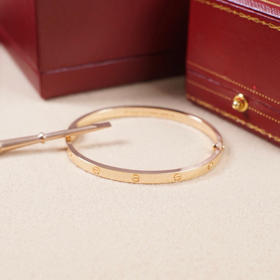 [⭐Novea]LOVE BRACELET 3.65MM NO DIAMONDS