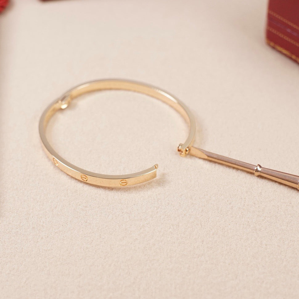 [⭐Novea]LOVE BRACELET 3.65MM NO DIAMONDS