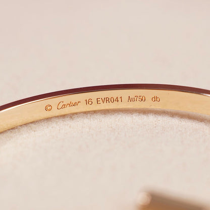 [⭐Novea]LOVE BRACELET 3.65MM 6 DIAMONDS