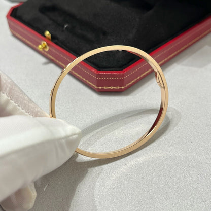 [⭐Novea]LOVE BRACELET 3.65MM 6 DIAMONDS