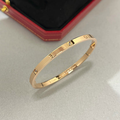 [⭐Novea]LOVE BRACELET 3.65MM 6 DIAMONDS
