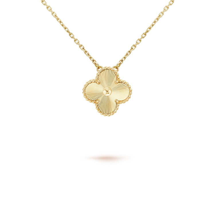 [⭐Novea]CLOVER 15MM LASER NECKLACE
