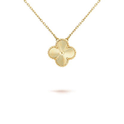 [⭐Novea]CLOVER 15MM LASER NECKLACE