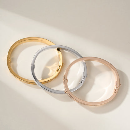 [⭐Novea]LOVE BRACELET 6.1MM DIAMOND-PAVED