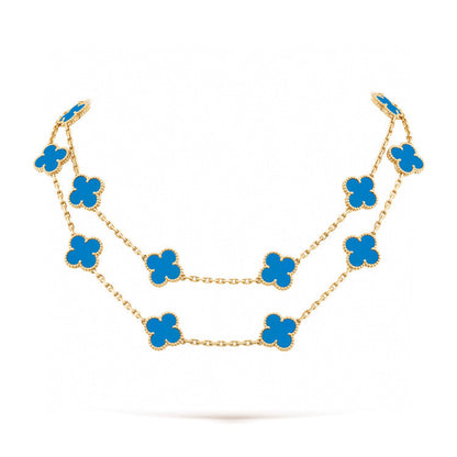 [⭐Novea]CLOVER 20 MOTIFS TURQUOISE GOLD