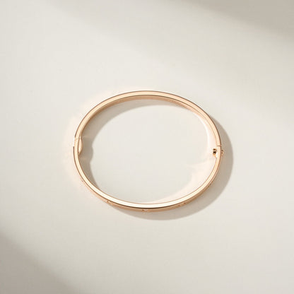 [⭐Novea]LOVE BRACELET 3.65MM 6 DIAMONDS