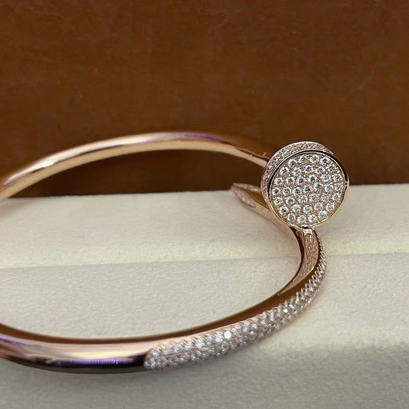 [⭐Novea]JUSTE BRACELET 3.5MM ALL DIAMONDS