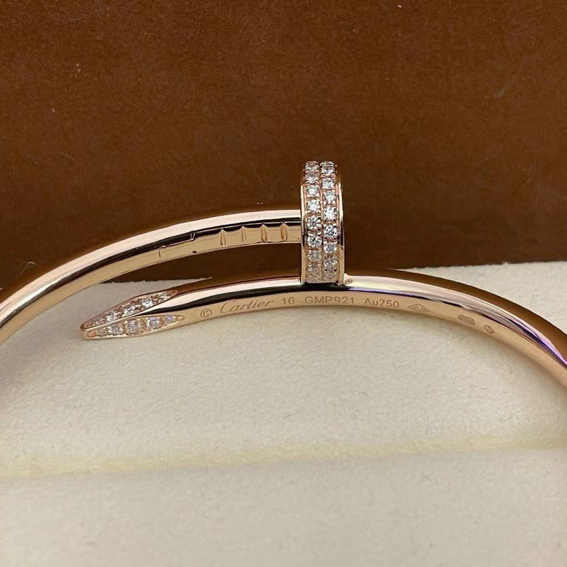 [⭐Novea]JUSTE BRACELET 3.5MM ALL DIAMONDS