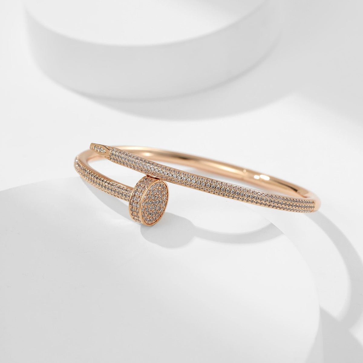 [⭐Novea]JUSTE BRACELET 3.5MM ALL DIAMONDS