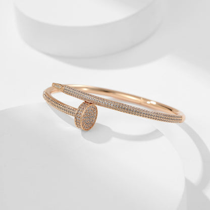 [⭐Novea]JUSTE BRACELET 3.5MM ALL DIAMONDS