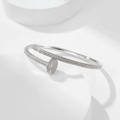[⭐Novea]JUSTE BRACELET 3.5MM ALL DIAMONDS
