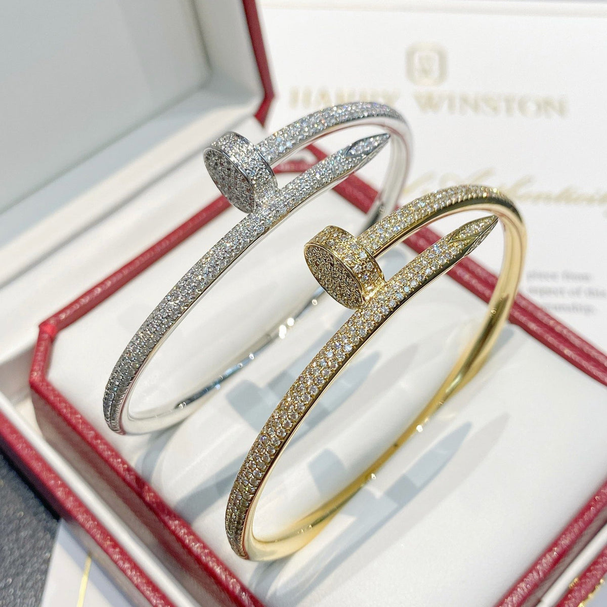 [⭐Novea]JUSTE BRACELET 3.5MM ALL DIAMONDS
