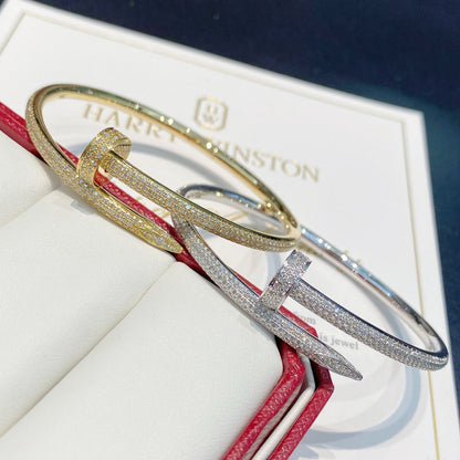 [⭐Novea]JUSTE BRACELET 3.5MM ALL DIAMONDS
