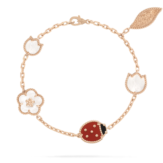 [⭐Novea]LUCKY SPRING 5 MOTIF BRACELET
