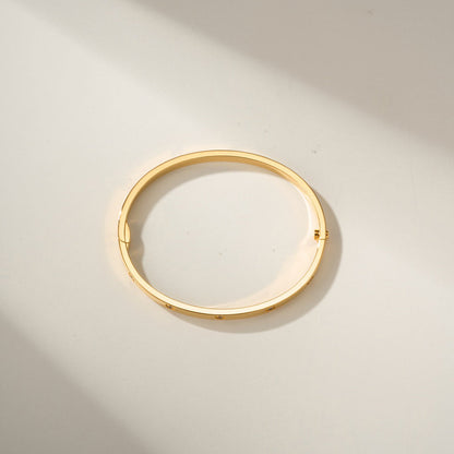 [⭐Novea]LOVE BRACELET 3.65MM 10 DIAMONDS