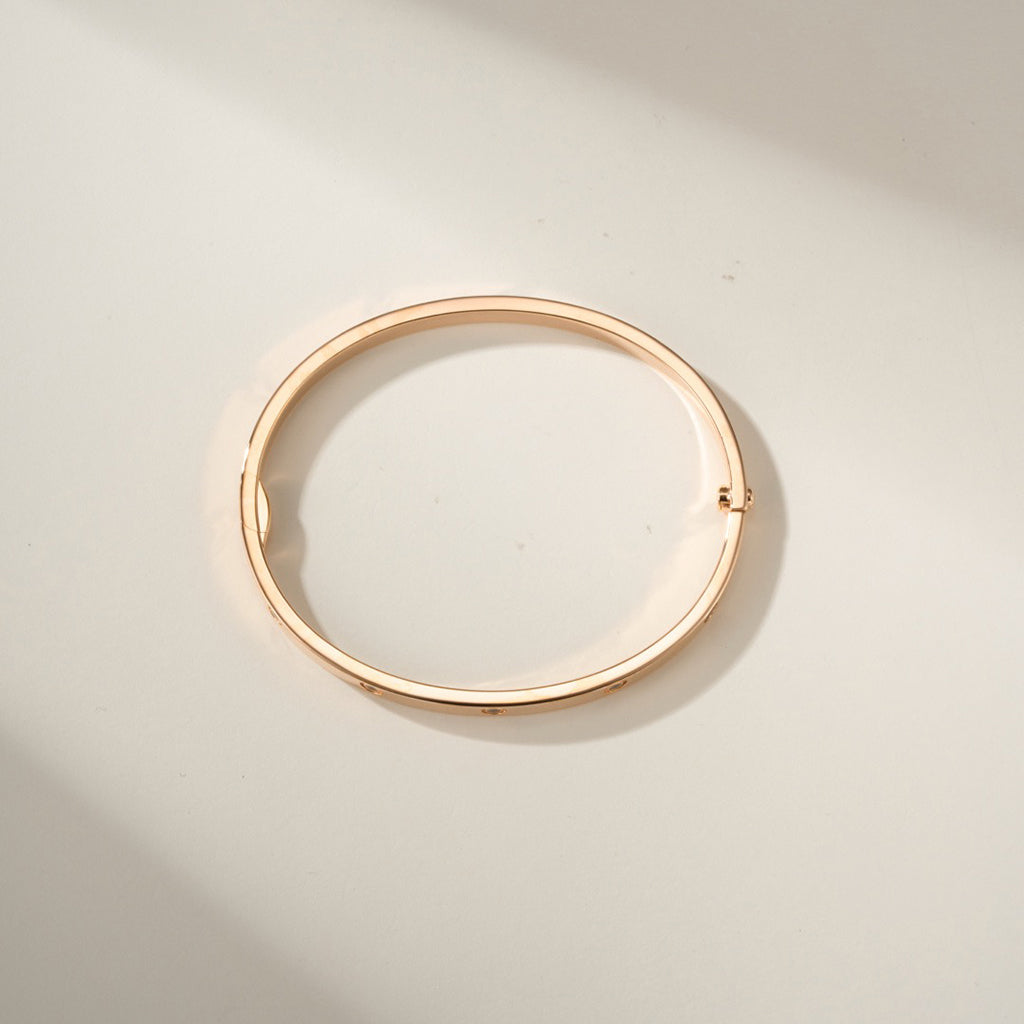 [⭐Novea]LOVE BRACELET 3.65MM 10 DIAMONDS