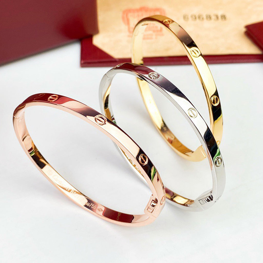 [⭐Novea]LOVE BRACELET 3.65MM NO DIAMONDS