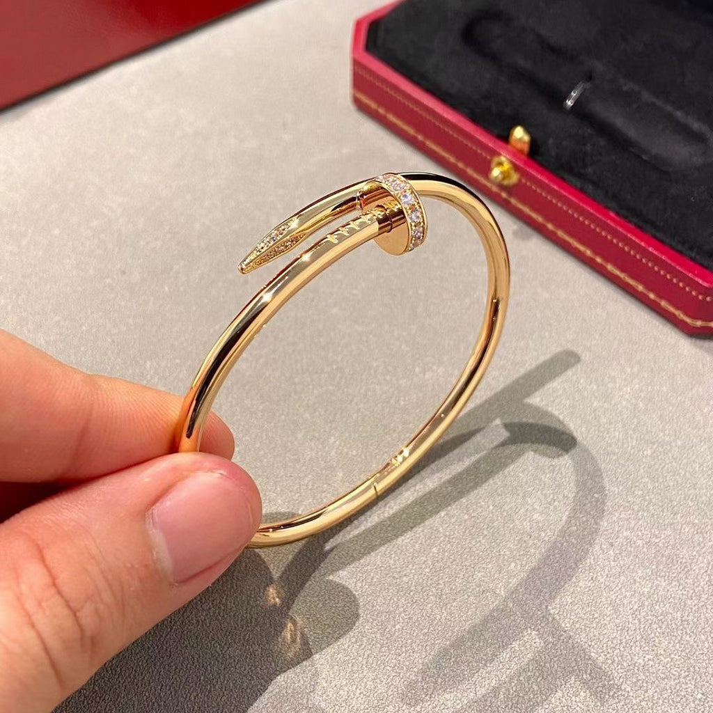 [⭐Novea]JUSTE BRACELET 2.5MM DIAMONDS