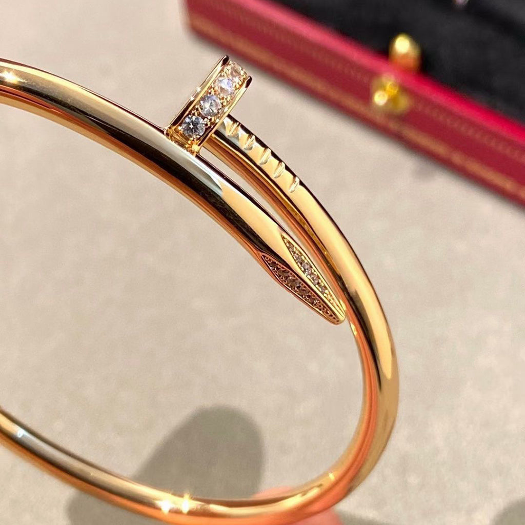 [⭐Novea]JUSTE BRACELET 2.5MM DIAMONDS