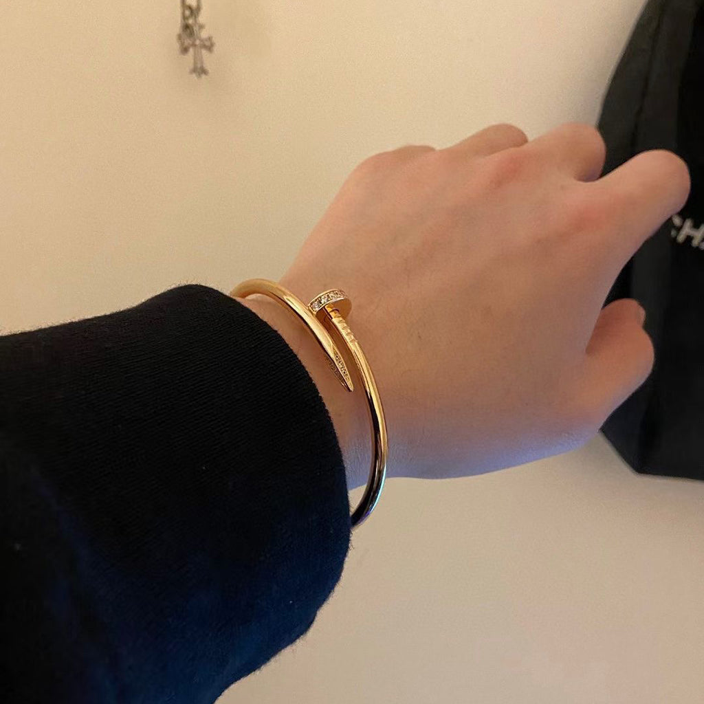 [⭐Novea]JUSTE BRACELET 2.5MM DIAMONDS