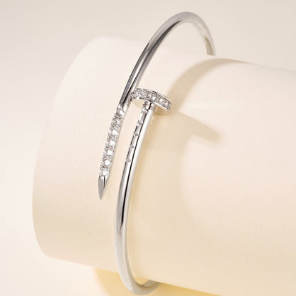 [⭐Novea]JUSTE BRACELET 2.5MM DIAMONDS