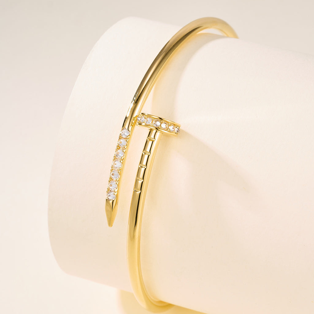 [⭐Novea]JUSTE BRACELET 2.5MM DIAMONDS