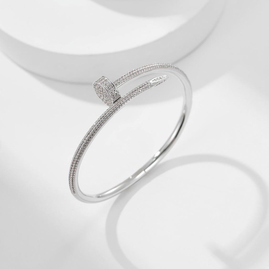 [⭐Novea]JUSTE BRACELET 3.5MM ALL DIAMONDS