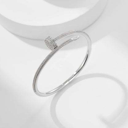 [⭐Novea]JUSTE BRACELET 3.5MM ALL DIAMONDS