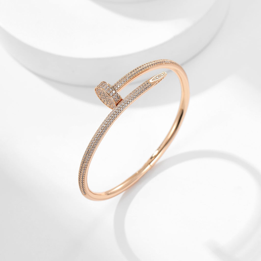 [⭐Novea]JUSTE BRACELET 3.5MM ALL DIAMONDS