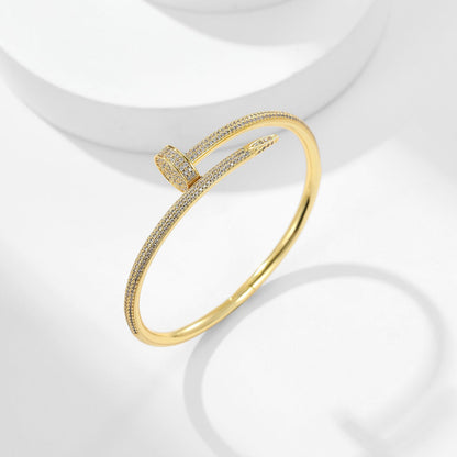 [⭐Novea]JUSTE BRACELET 3.5MM ALL DIAMONDS