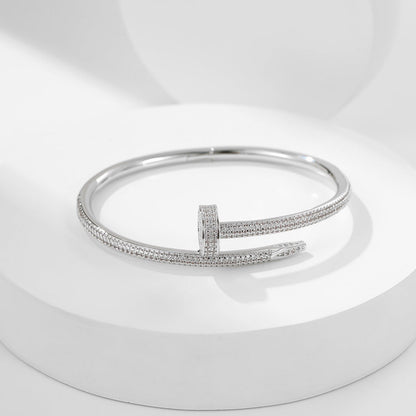 [⭐Novea]JUSTE BRACELET 3.5MM ALL DIAMONDS