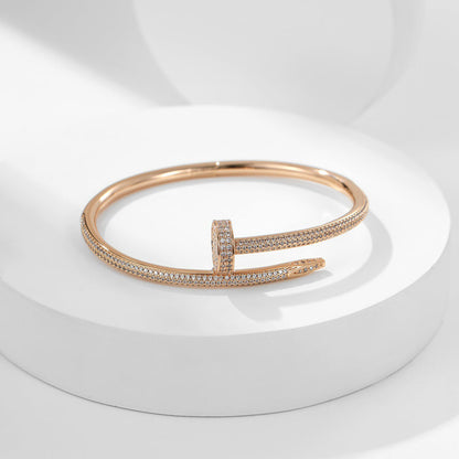 [⭐Novea]JUSTE BRACELET 3.5MM ALL DIAMONDS