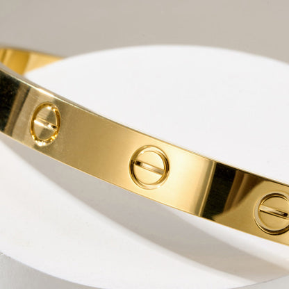 [⭐Novea]LOVE BRACELET 6.1MM OPEN CUFF