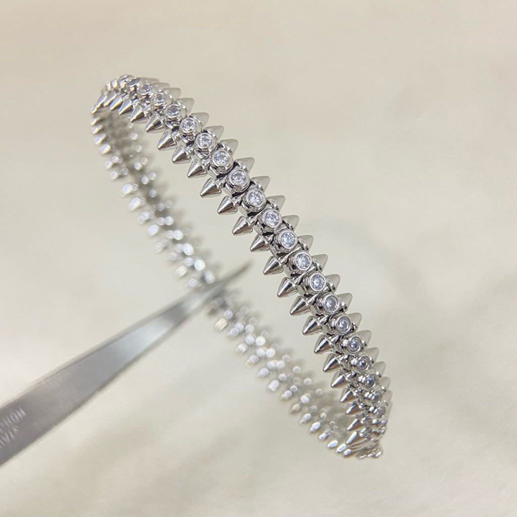 [⭐Novea]CLASH  BRACELET 8MM DIAMONDS
